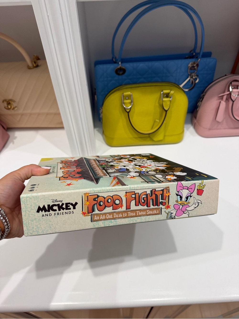 NEW Disney Mickey And Friends Food Fight Game - Picture 9 of 16